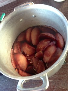 りんごのコンポート